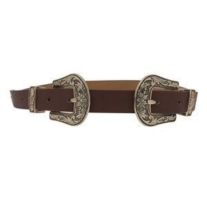 Double buckle belt